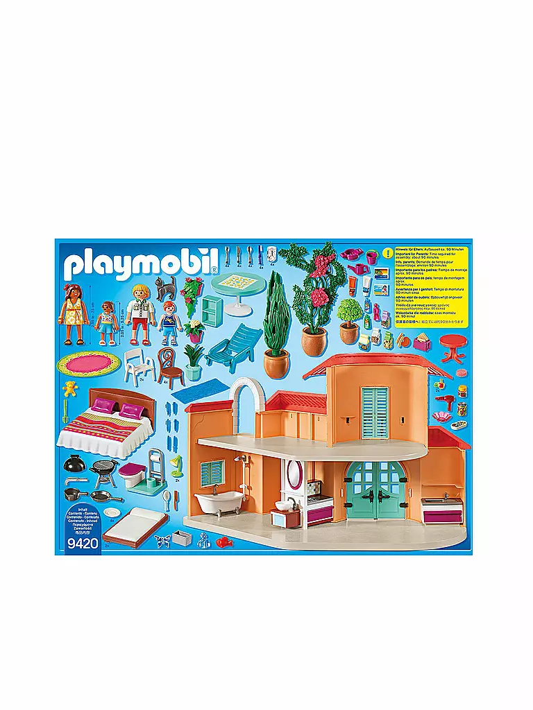 PLAYMOBIL | Sonnige Ferienvilla 9420 | transparent