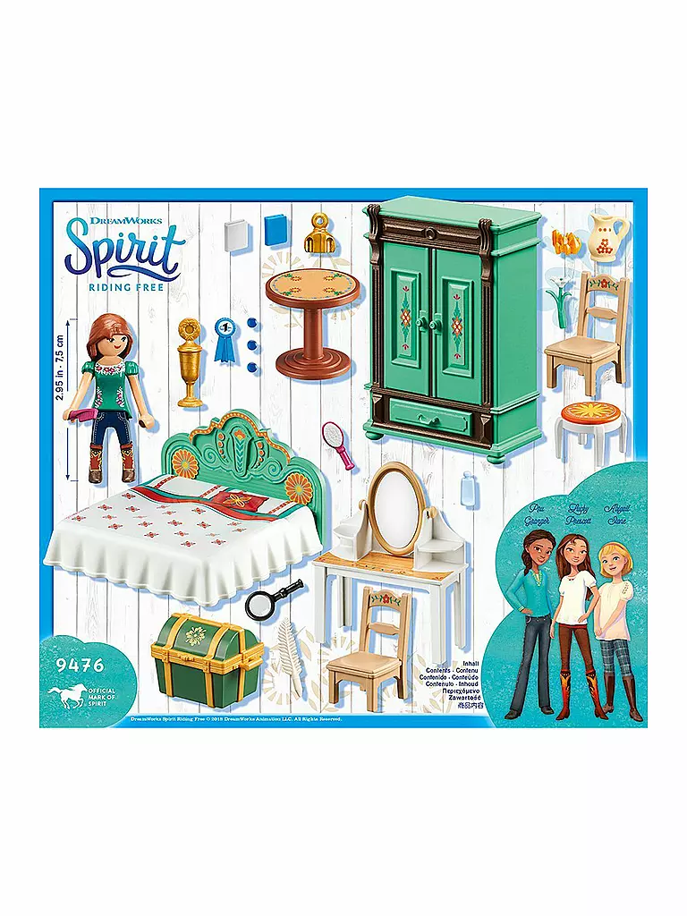 PLAYMOBIL | Spirit - Luckys Schlafzimmer 9476 | keine Farbe