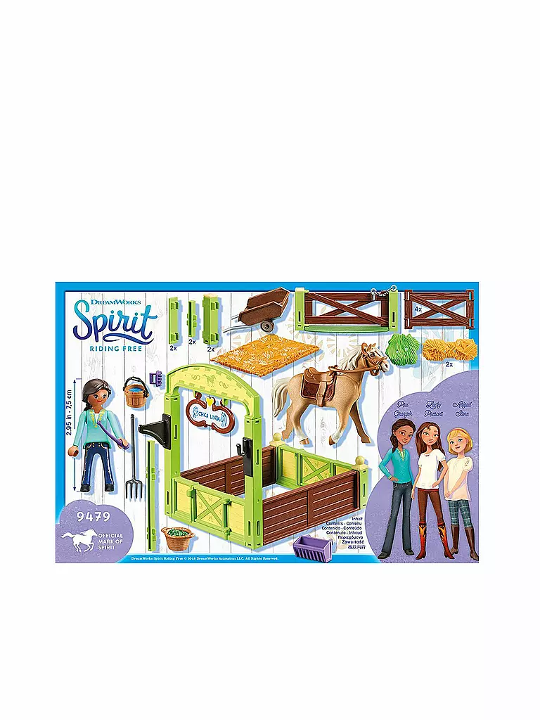 PLAYMOBIL | Spirit - Pferdebox Pru und Chica 9479 | keine Farbe