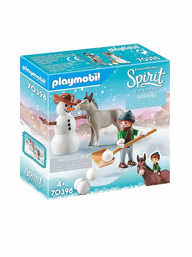 PLAYMOBIL | Spirit - Schneespaß mit Snips und Herrn Karotte 70398 | keine Farbe