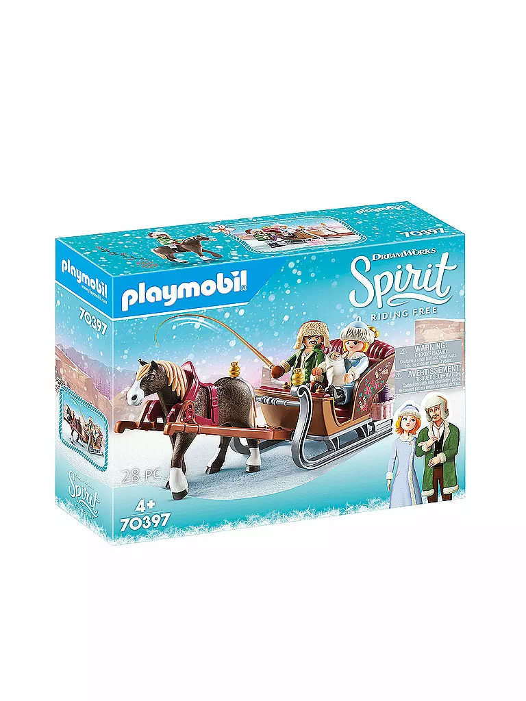 PLAYMOBIL | Spirit - Winterliche Schlittenfahrt 70397 | keine Farbe