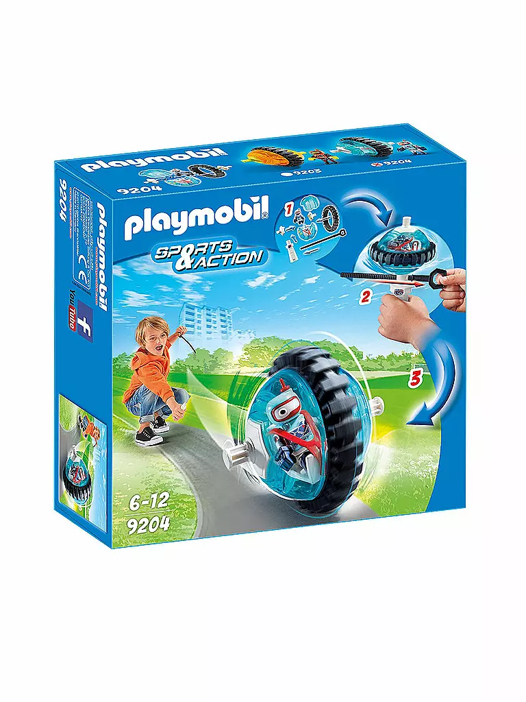 PLAYMOBIL | Sports & Action - Speed Roller blue 9204 | keine Farbe
