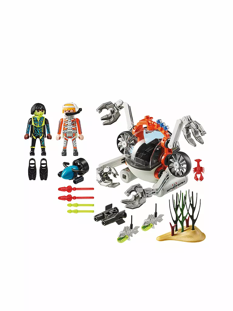 PLAYMOBIL | Spy Team Sub Bot 70003 | transparent