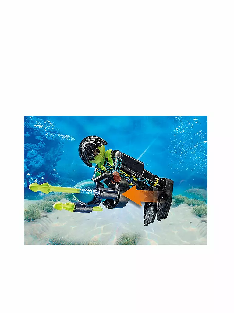 PLAYMOBIL | Spy Team Sub Bot 70003 | transparent