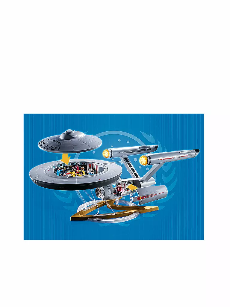 PLAYMOBIL | Star Trek - U.S.S. Enterprise NCC-1701 70548 | keine Farbe