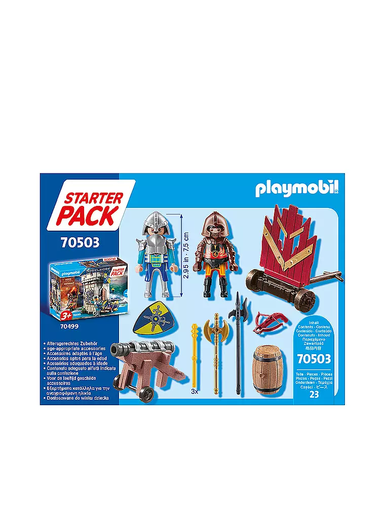 PLAYMOBIL | Starter Pack Novelmore Ergänzungsset 70503 | keine Farbe