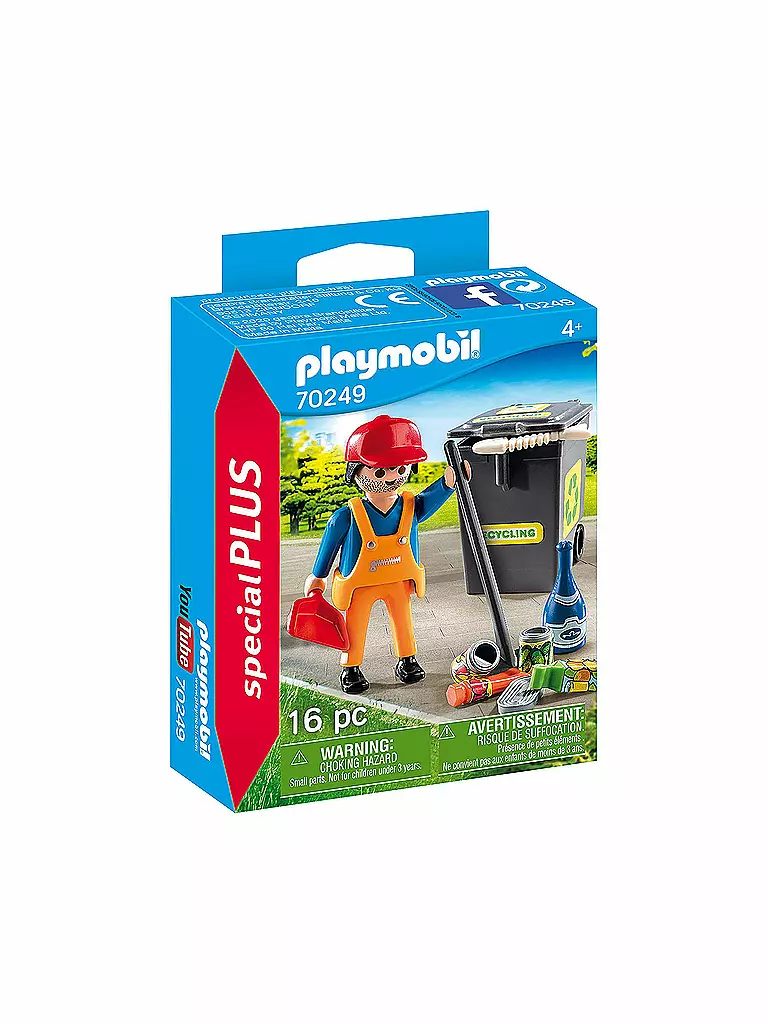 PLAYMOBIL | Strassenreiniger 70249 | keine Farbe