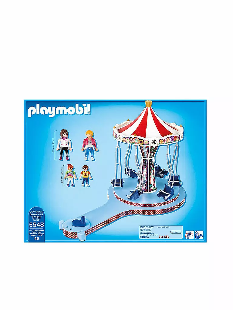 PLAYMOBIL | Summer Fun - Kettenkarussell mit bunter Beleuchtung  5548 | 