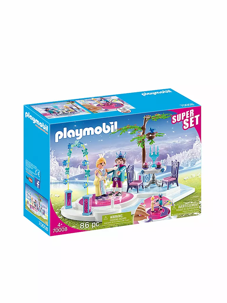 PLAYMOBIL | Super-Set Prinzessinenball 70008 | transparent