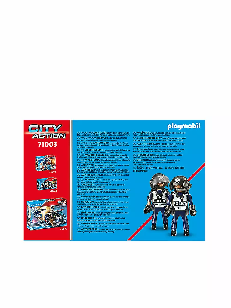 PLAYMOBIL | SWAT Truck 71003 | keine Farbe