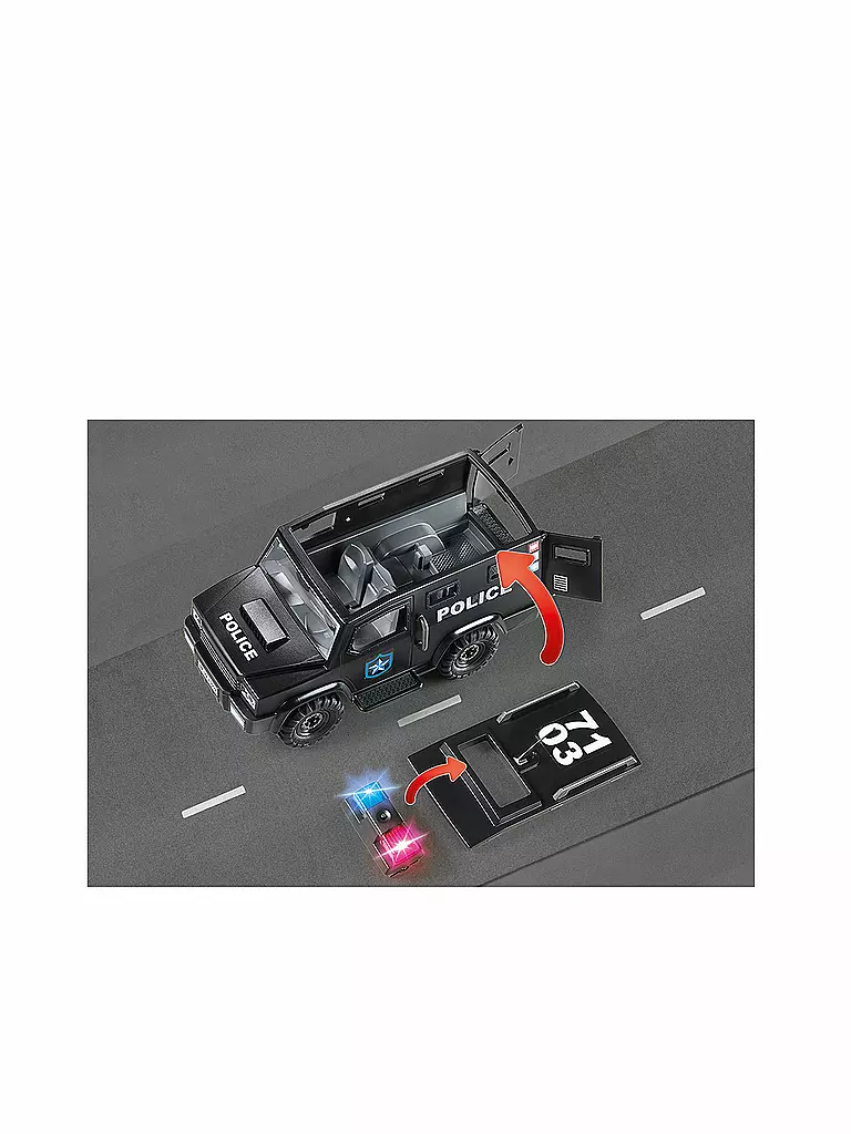 PLAYMOBIL | SWAT Truck 71003 | keine Farbe