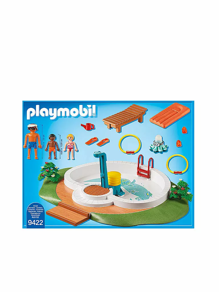 PLAYMOBIL | Swimmingpool 9422 | transparent