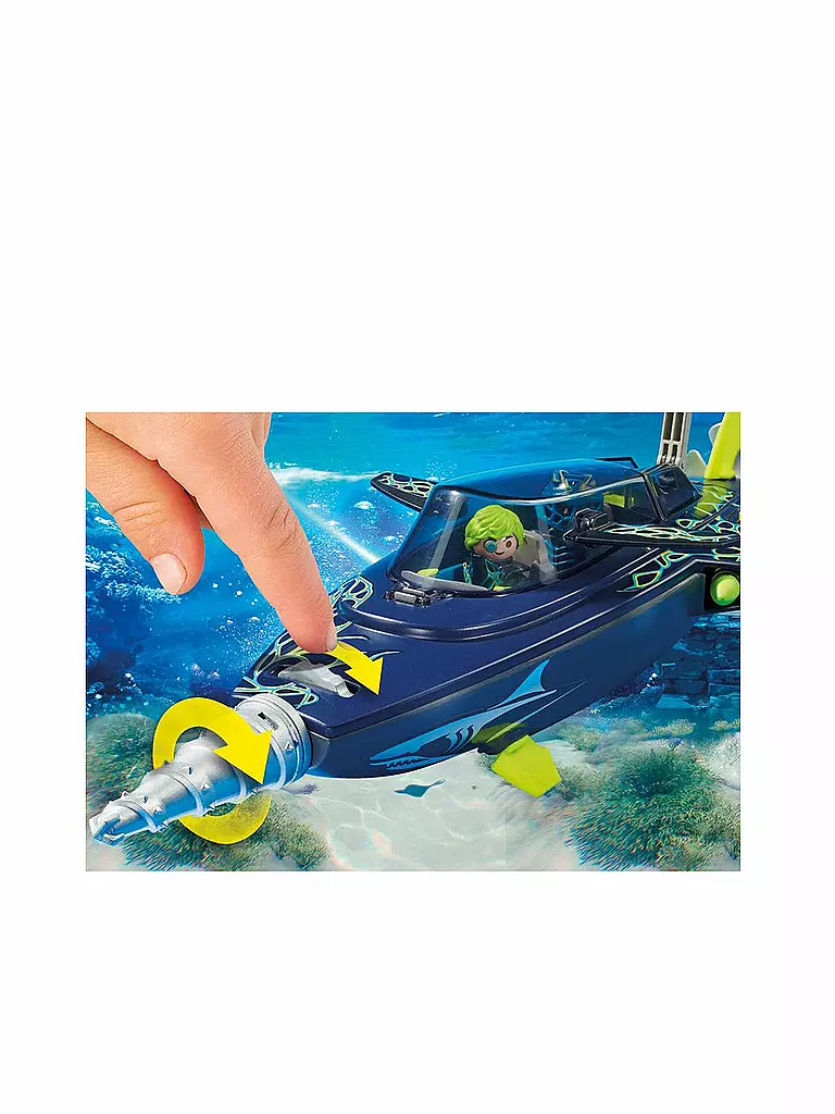 PLAYMOBIL | Team SHARK Drill Destroyer 70005 | transparent