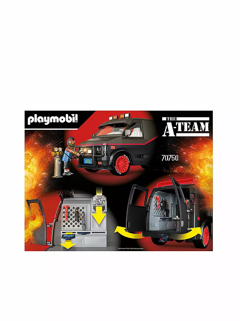 PLAYMOBIL | The A-Team Van 70750 | keine Farbe