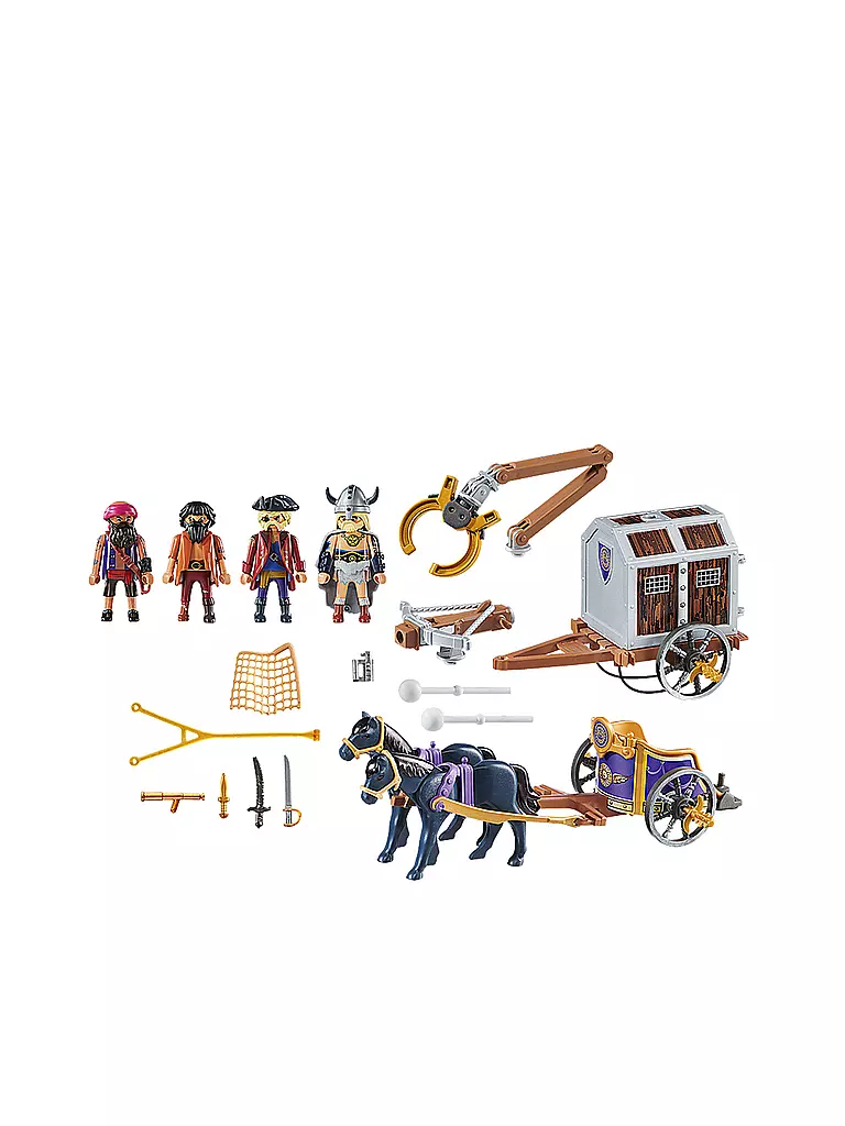 PLAYMOBIL | THE MOVIE Charlie mit Gefängniswagen 70073 | transparent