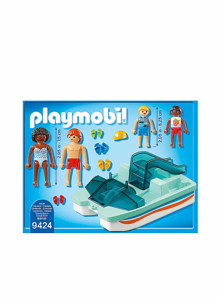 PLAYMOBIL | Tretboot 9424 | transparent