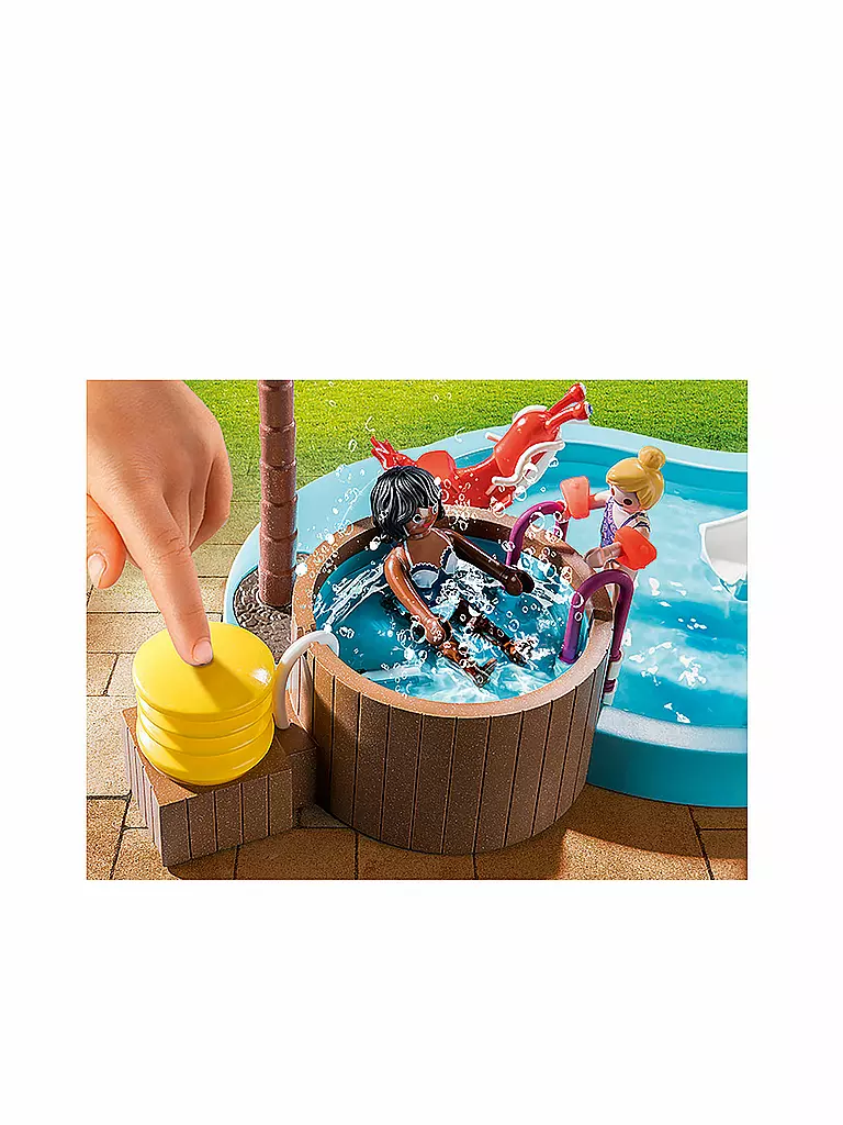 PLAYMOBIL | Tropischer Aqua Park - Kinderbecken mit Whirlpool 70611 | keine Farbe