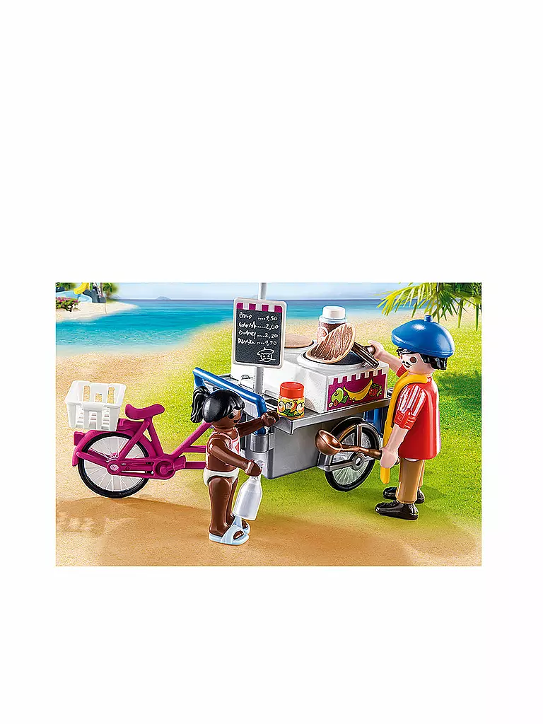 PLAYMOBIL | Tropischer Aqua Park - Mobiler Crêpes-Verkauf 70614 | keine Farbe