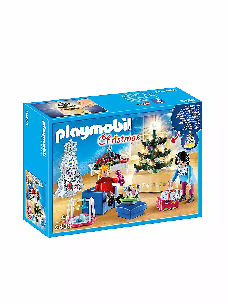 PLAYMOBIL | Weihnachtliches Wohnzimmer 9495 | keine Farbe