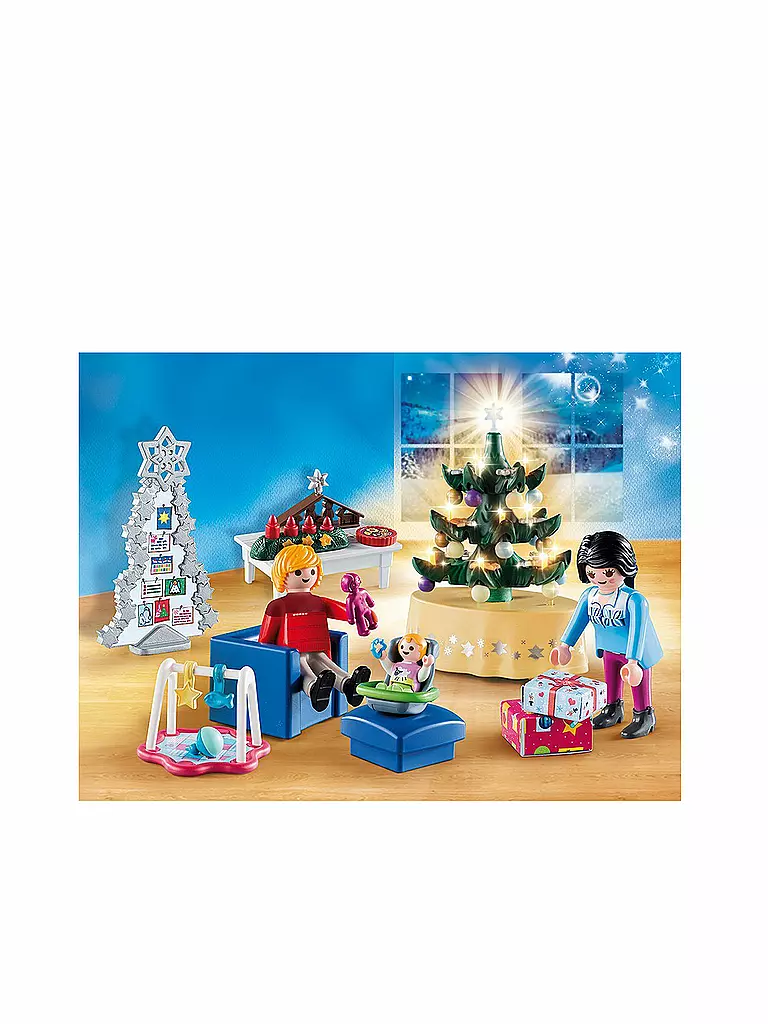 PLAYMOBIL | Weihnachtliches Wohnzimmer 9495 | keine Farbe