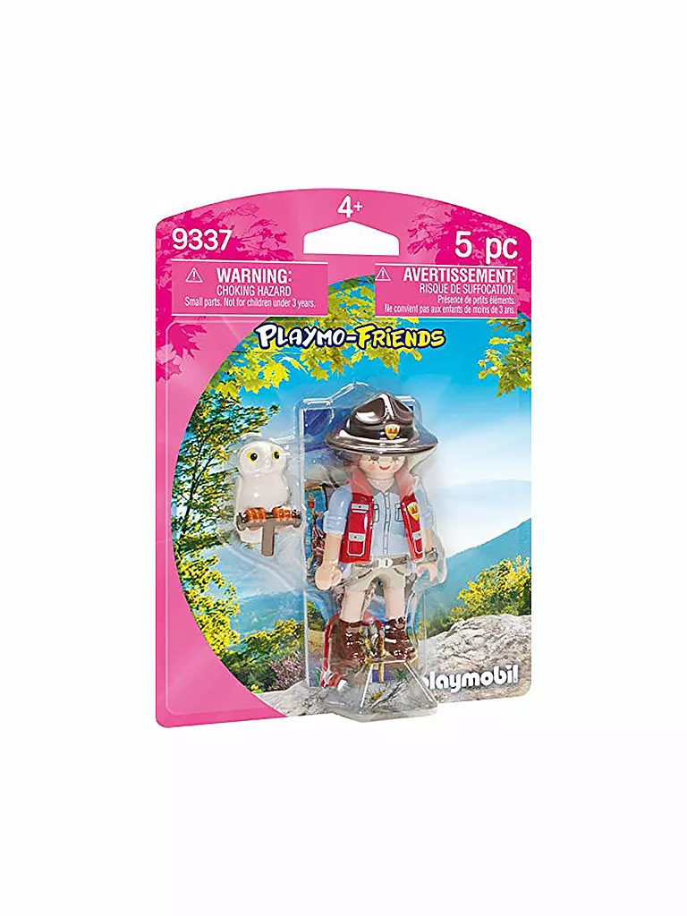 PLAYMOBIL | Wildpark Rangerin 9337 | transparent
