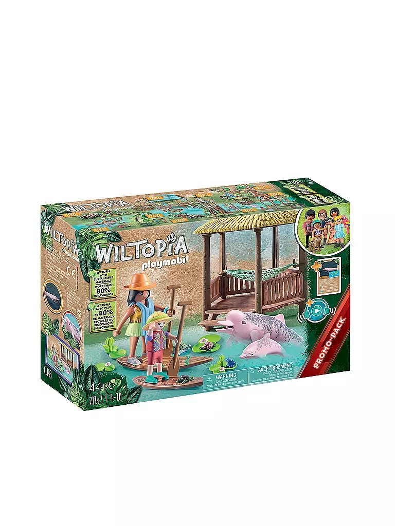 PLAYMOBIL | Wiltopia - Paddeltour mit den Flussdelfinen 71143 | keine Farbe