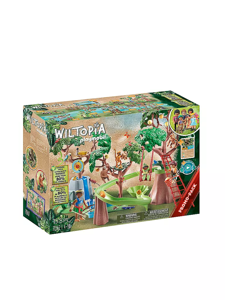 PLAYMOBIL | Wiltopia - Tropischer Dschungel-Spielplatz 71142 | keine Farbe