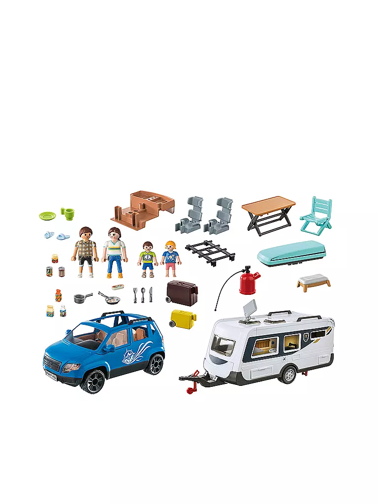 PLAYMOBIL | Wohnwagen mit Auto 71423 | keine Farbe