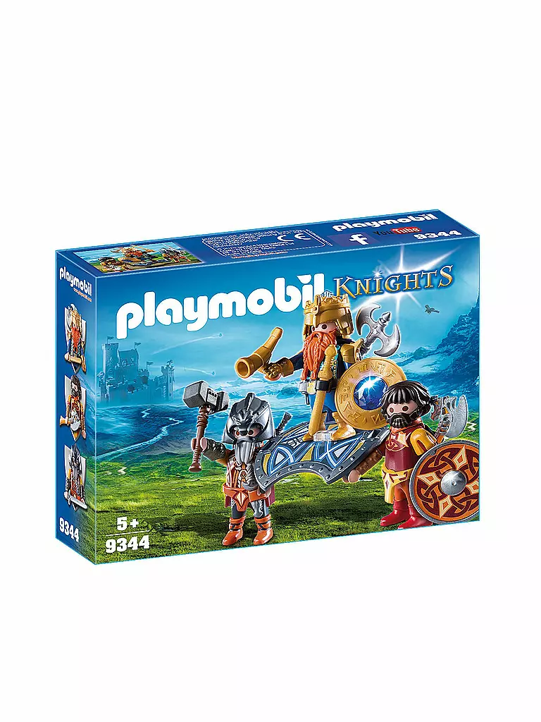 PLAYMOBIL | Zwergenkönig 9344 | transparent