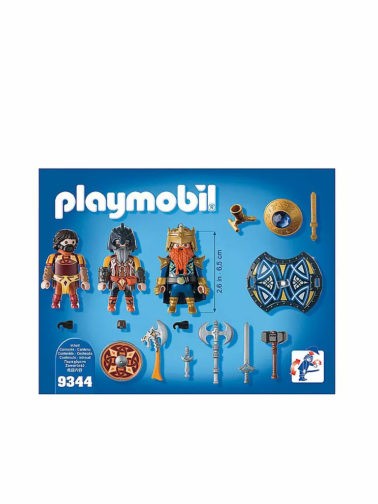PLAYMOBIL | Zwergenkönig 9344 | transparent