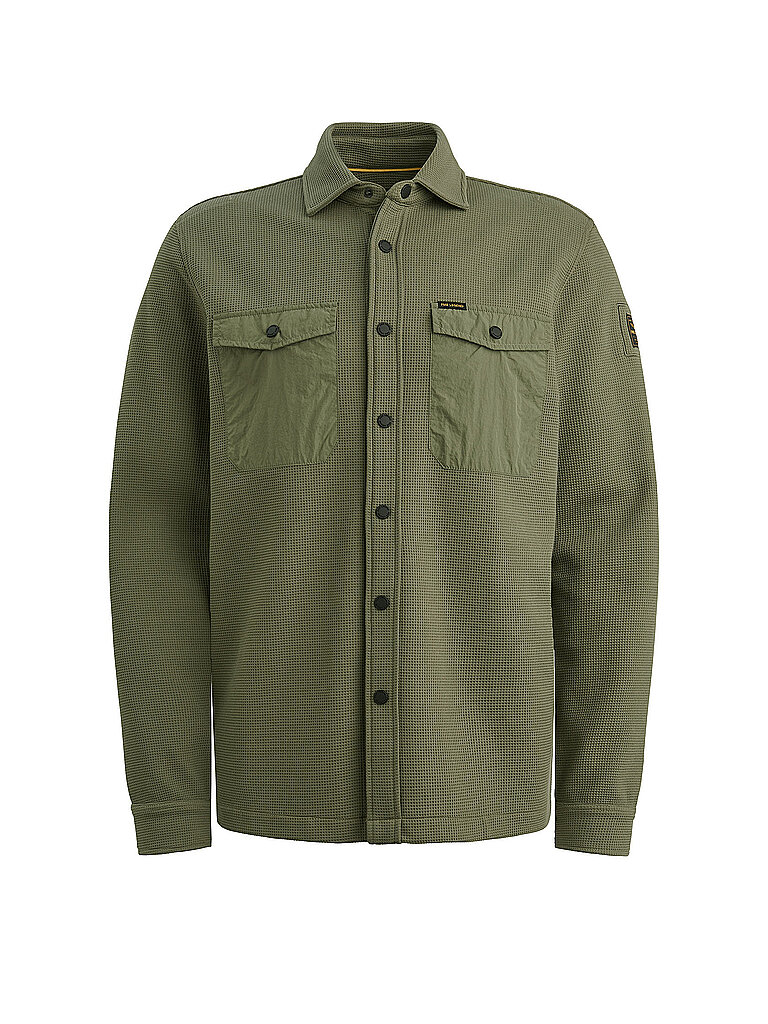 PME LEGEND Overshirt dunkelgrün | M
