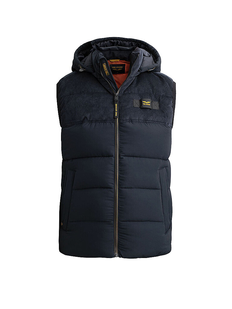 PME LEGEND Steppgilet GOBBLER blau | XXXL