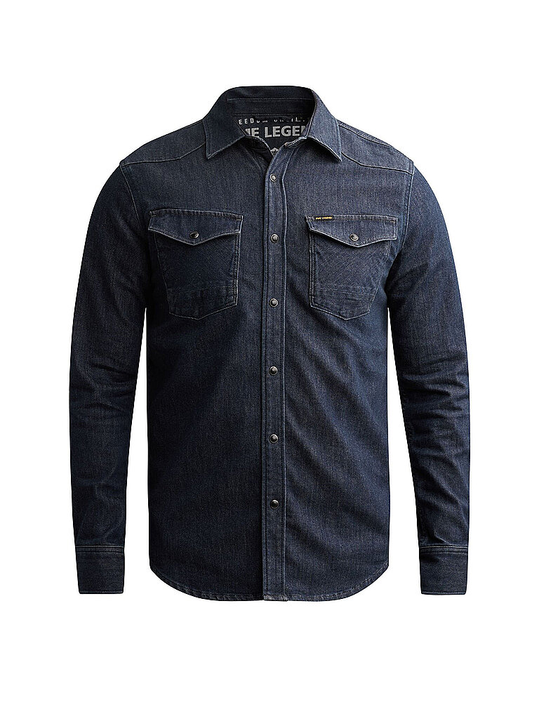 PME LEGEND Jeanshemd blau | S