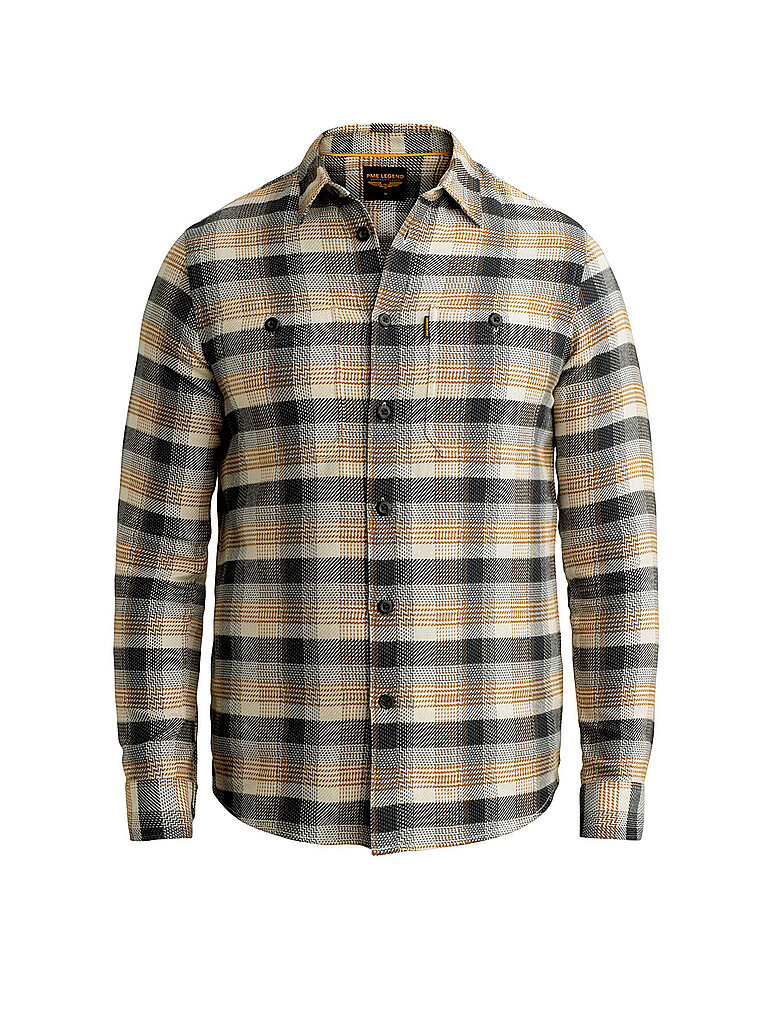 PME LEGEND Hemd braun | XXXL