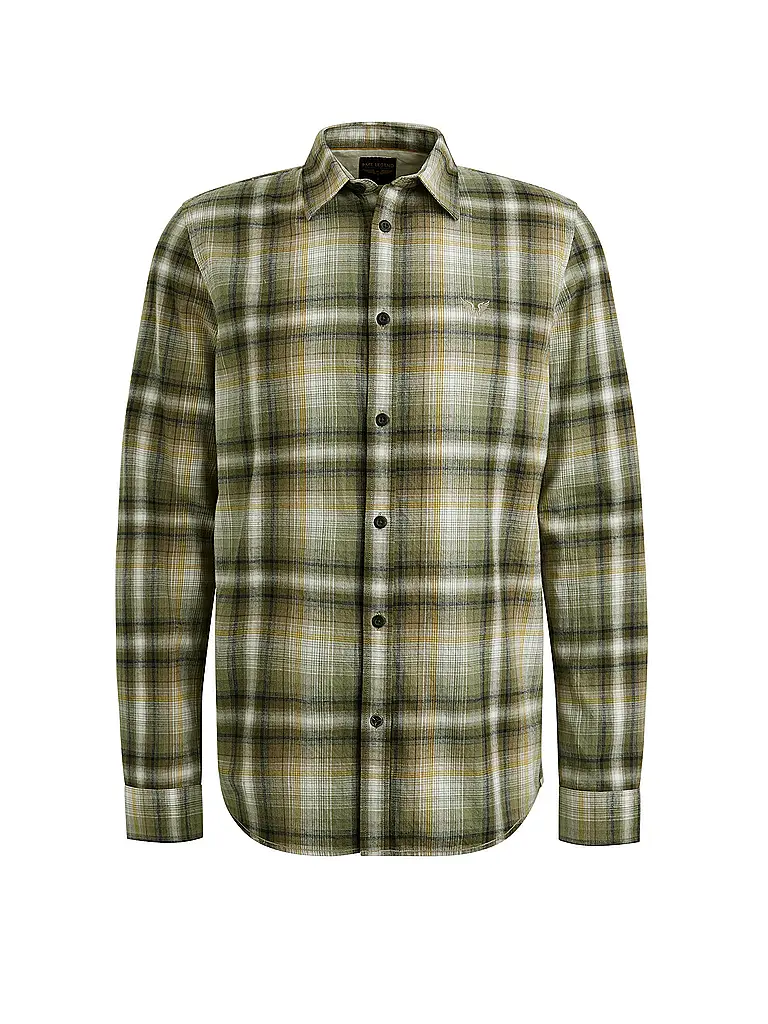 PME LEGEND | Hemd Regular Fit  | olive