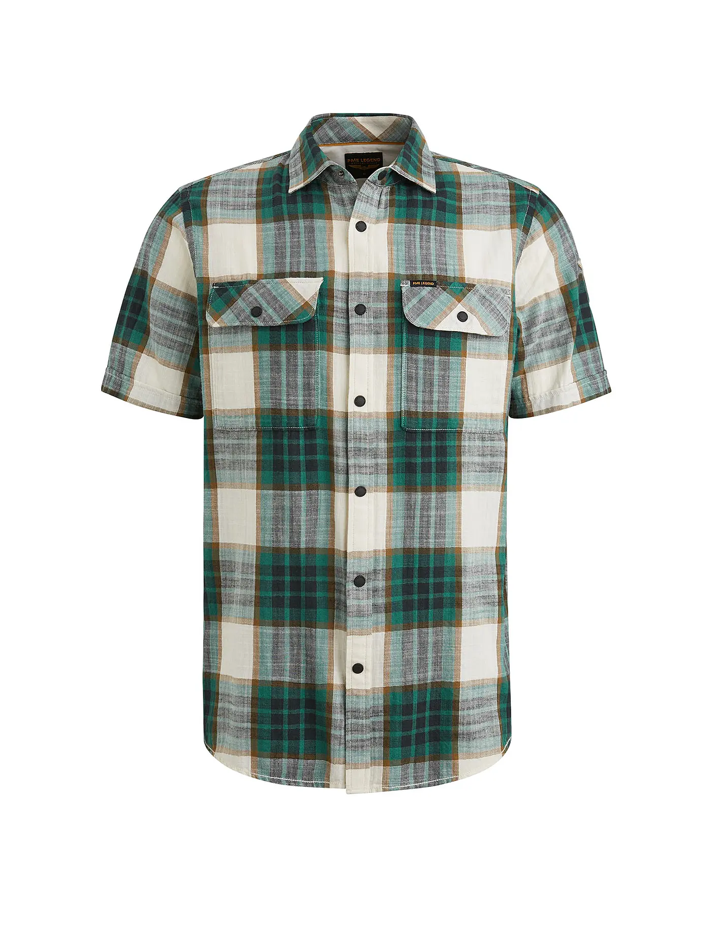 PME LEGEND | Hemd Slim Fit  | grün