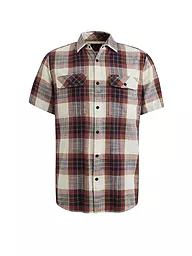 PME LEGEND | Hemd Slim Fit  | dunkelrot