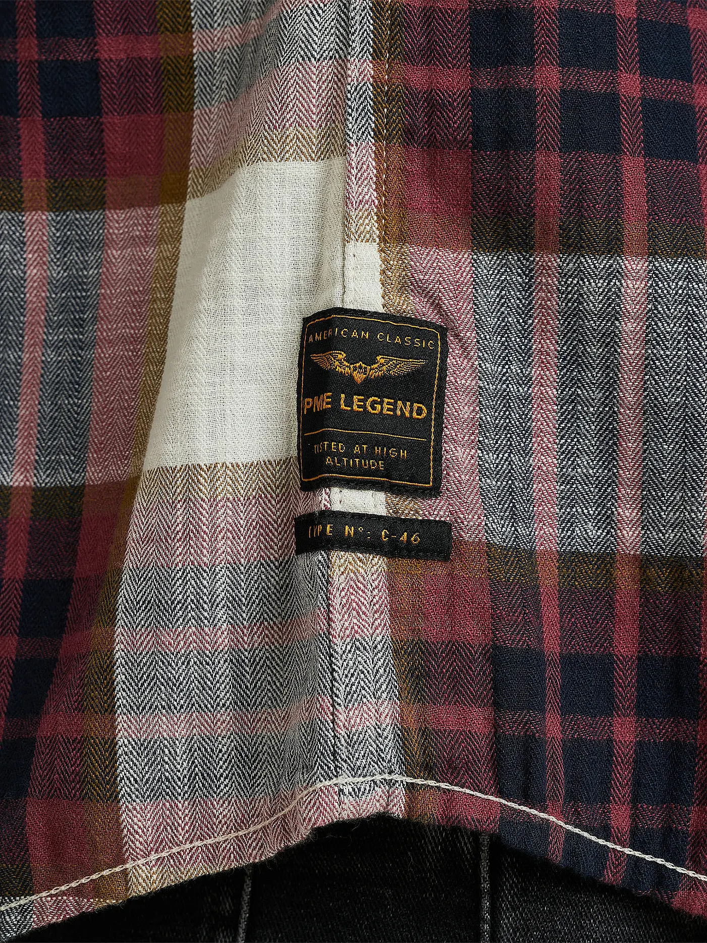 PME LEGEND | Hemd Slim Fit  | dunkelrot