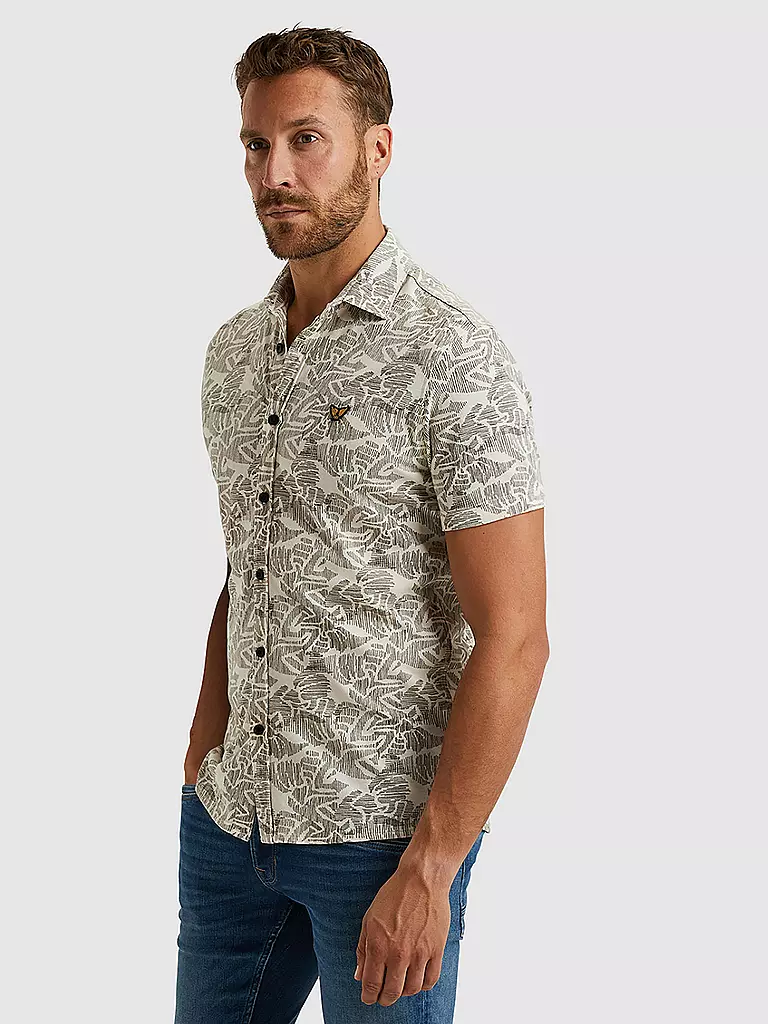 PME LEGEND | Hemd Slim Fit | creme