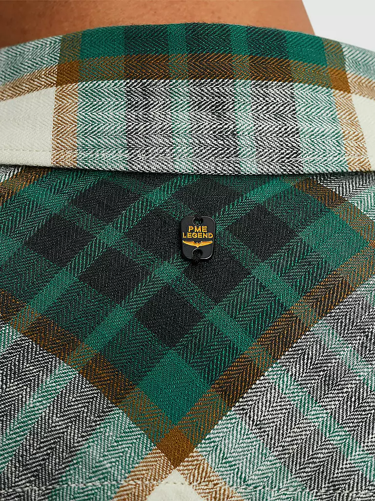 PME LEGEND | Hemd Slim Fit | dunkelrot