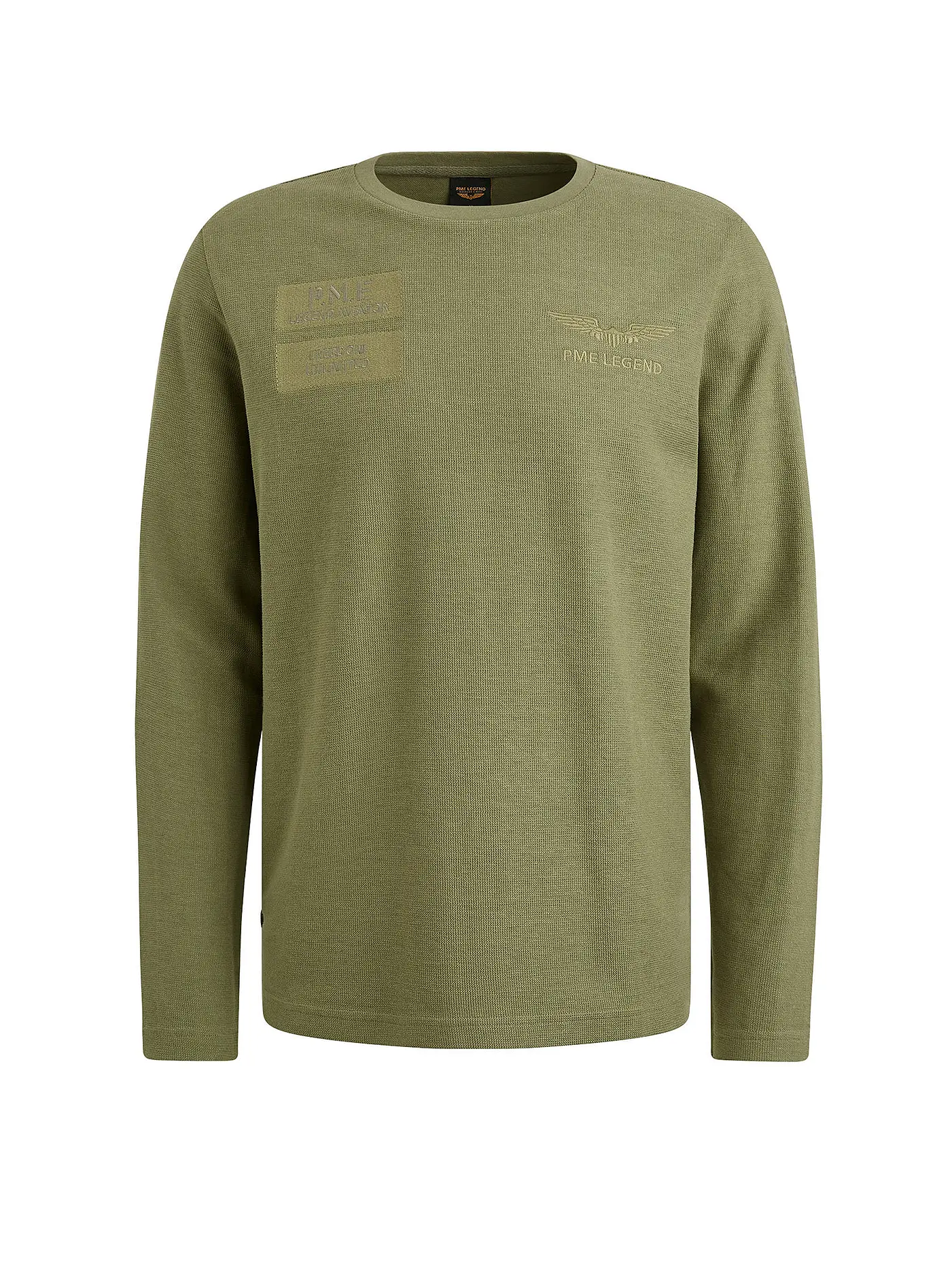 PME LEGEND | Langarmshirt  | olive