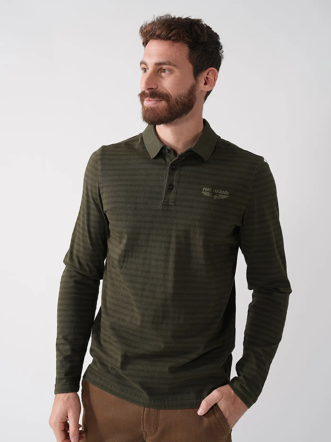 PME LEGEND | Poloshirt | olive