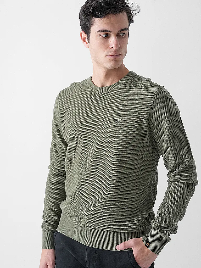PME LEGEND | Pullover  | Olive