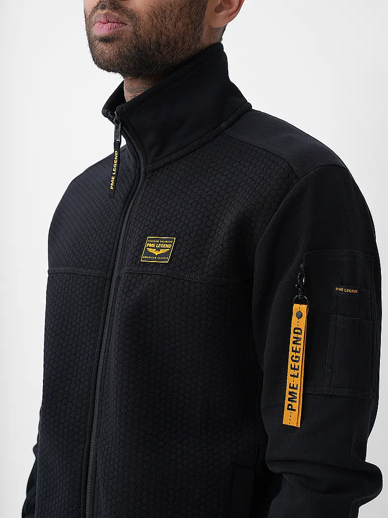 PME LEGEND | Sweatjacke  | Schwarz