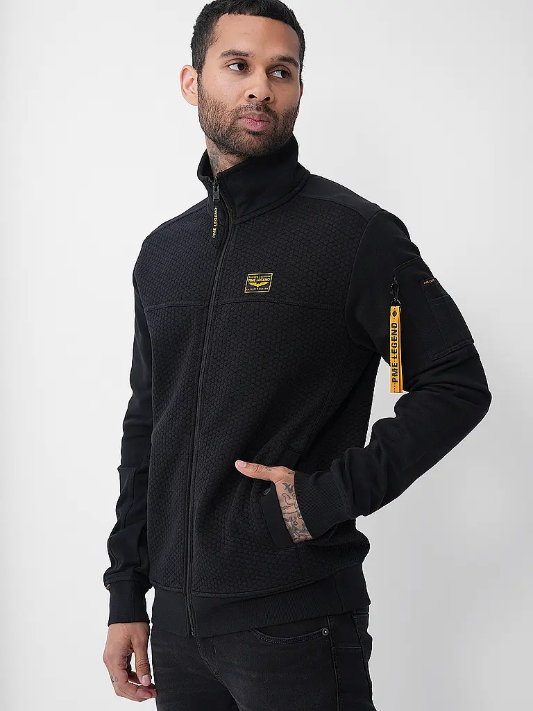 PME LEGEND | Sweatjacke  | Schwarz