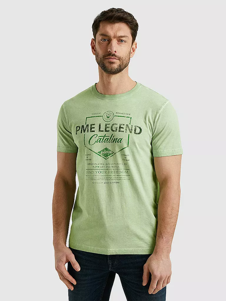 PME LEGEND | T-Shirt  | grün