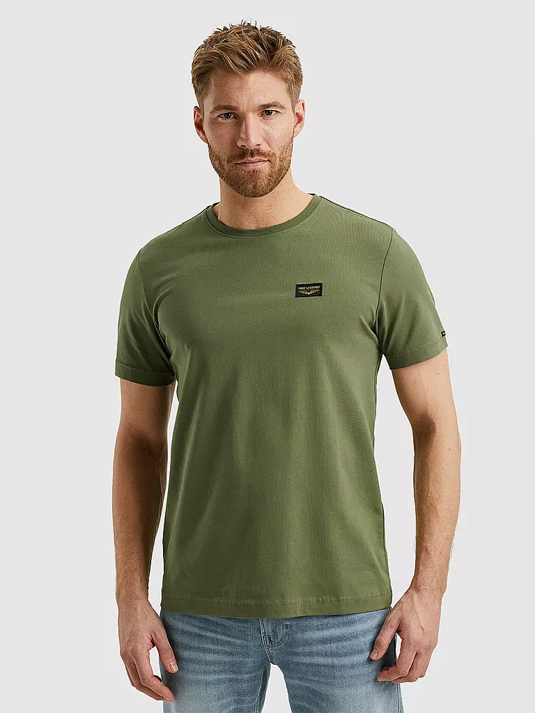 PME LEGEND | T-Shirt GUYVER  | grün