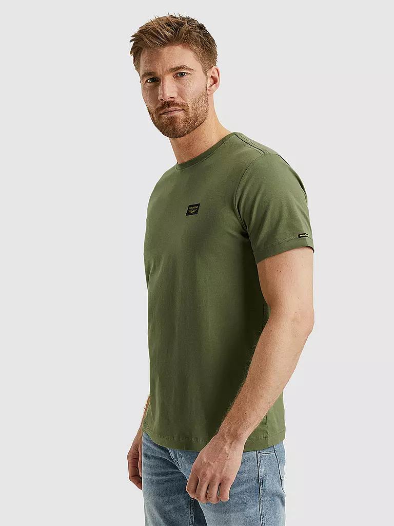 PME LEGEND | T-Shirt GUYVER | dunkelgrün