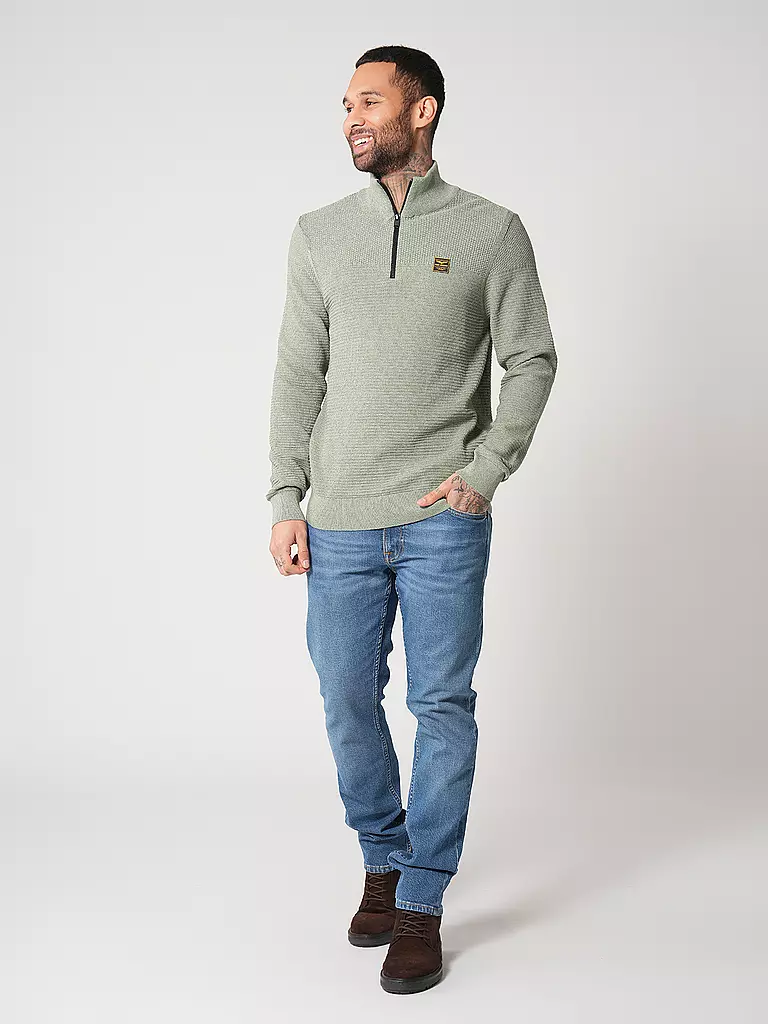 PME LEGEND | Troyer Pullover  | mint