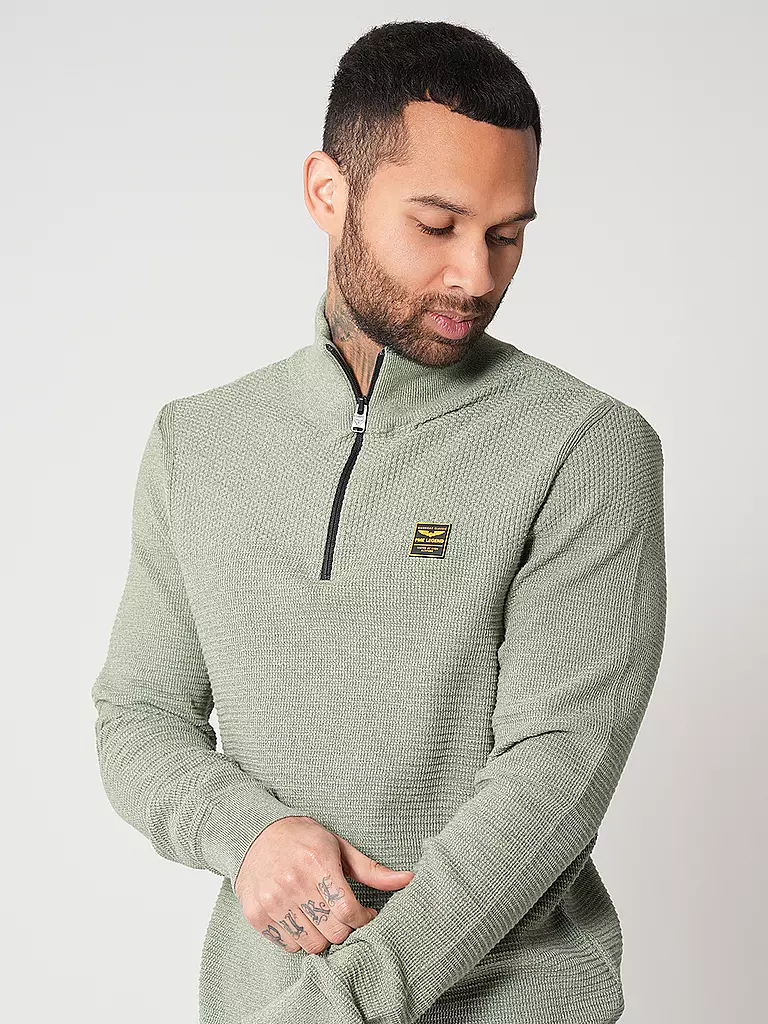 PME LEGEND | Troyer Pullover  | mint